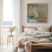 Poster Matin d'été sur le lac Starnberg | Edward Cucuel