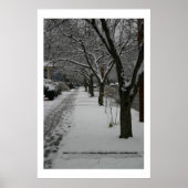 Poster Matin d'hiver (Devant)