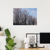 Poster Matin d'hiver III Paysage naturel (Bureau à domicile)