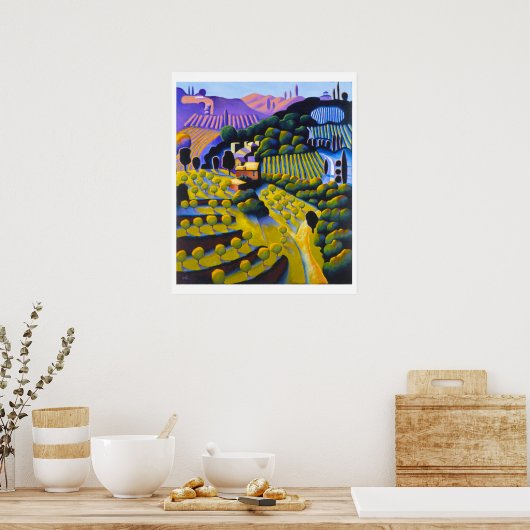 Poster Matin du bagno gotico (Cuisine)