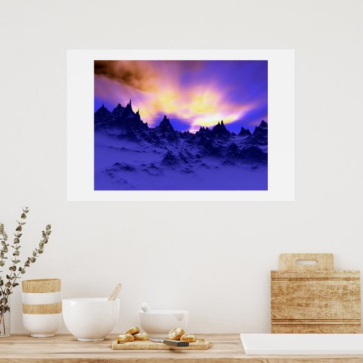 Poster Matin étrange (Cuisine)