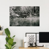 Poster Matin gris (Bureau à domicile)