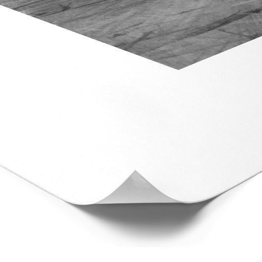 Poster Matin gris (Coin)