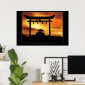 Poster Matin japonais (Bureau à domicile)