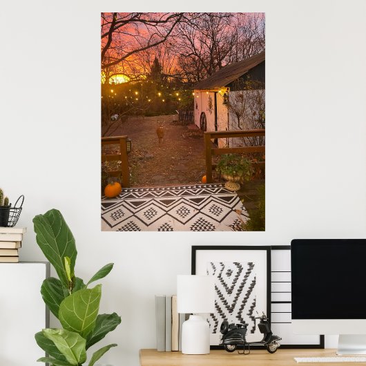 Poster Matin magique (Bureau à domicile)