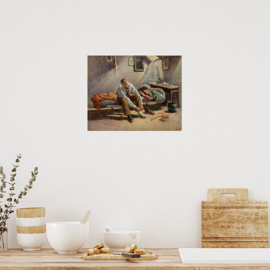 Poster Matin par Luce (Cuisine)