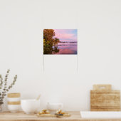Poster Matin rose délectable (Cuisine)