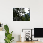 Poster Matin sur le sentier à Vernal Falls à Yosemite (Bureau à domicile)