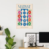 Poster Matisse Grandation avec Masques Panneau Vertical A (Bureau à domicile)