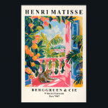 Poster Matisse Style Leopard Print Pink Balcony, Beachy<br><div class="desc">Matisse Style Leopard Print Pink Balcony,  Beachy Mid-Century Modern Art

classic art poster,  fine art wall decor,  famous artist prints,  museum inspired art,  matisse poster,  japanese art print,  ukiyo e wall art,  william morris pattern,  arts and crafts art,  monet impressionist art,  picasso inspired poster,  timeless wall art</div>