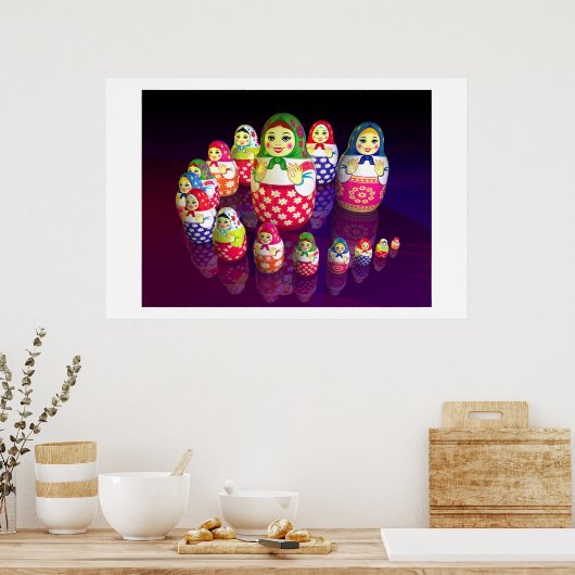 Poster Matreshka (Cuisine)