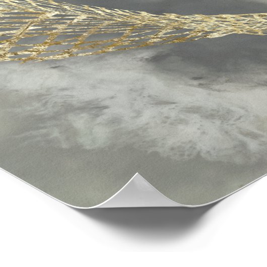 Poster Matrice cloud (Coin)