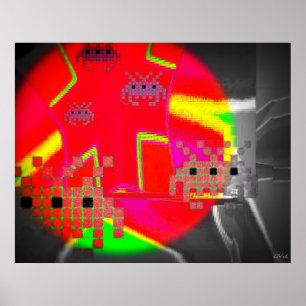 Poster Matrice de force d'invasion furtive