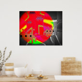 Poster Matrice de force d'invasion furtive (Cuisine)