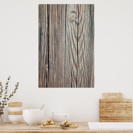 Poster Matrices de Weathered Wood (Cuisine)