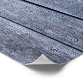 Poster Matrices de Weathered Wood (Coin)