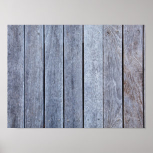 Poster Matrices de Weathered Wood