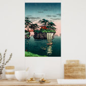 Poster Matsushima par Tsuchiya Koitsu (Cuisine)