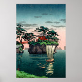 Poster Matsushima par Tsuchiya Koitsu (Devant)