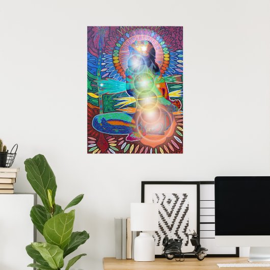 Poster matsyendrasana digital - 2012 (Bureau à domicile)