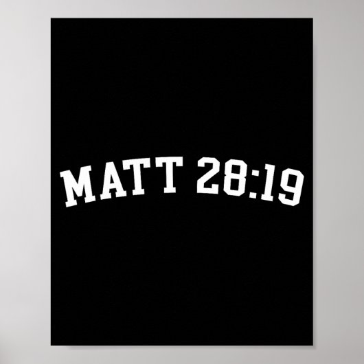 Poster Matt 28_19  (Devant)