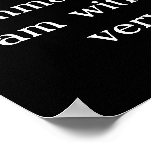 Poster Matt 28:20 Avec un aigle survolant le paysage. (Coin)