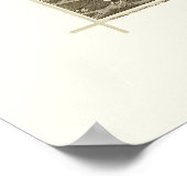 Poster Matteawan, NY Carte panoramique - 1886 (Coin)