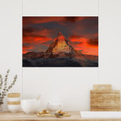 Poster Matterhorn (Cuisine)