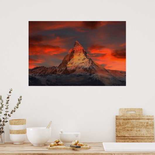 Poster Matterhorn (Cuisine)