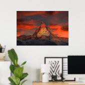 Poster Matterhorn (Bureau à domicile)