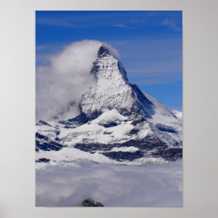 Poster Matterhorn en Suisse