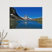 Poster Matterhorn et Riffelsee (Cuisine)