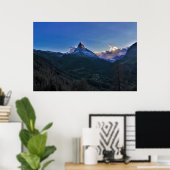 Poster Matterhorn Sunset (Bureau à domicile)