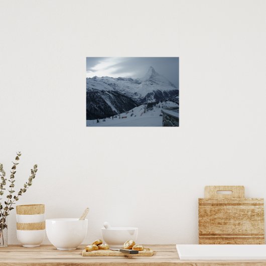 Poster Matterhorn Twighlight (Cuisine)