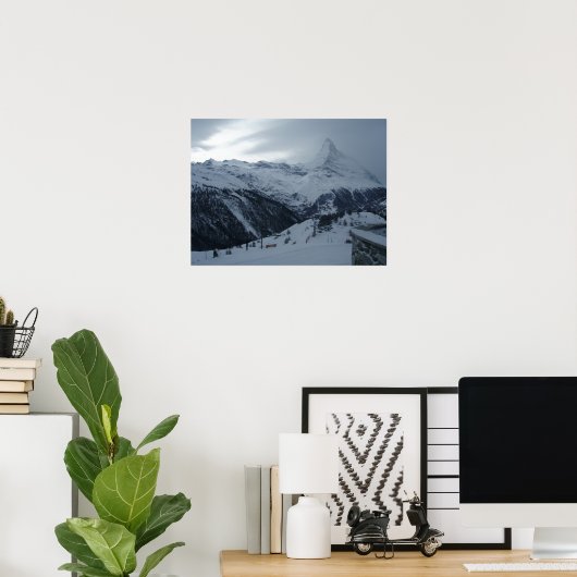 Poster Matterhorn Twighlight (Bureau à domicile)