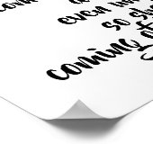 Poster MATTHEW 24:27 "Car comme la foudre arrive..." (Coin)