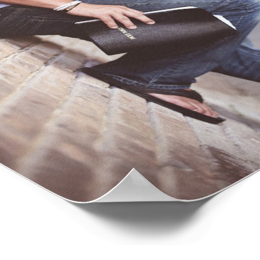 Poster Matthew 28:19 Go and make disciples of toutes nati (Coin)