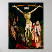 Poster Matthias Grunewald : La petite crucifixion (Devant)