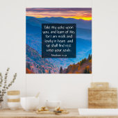 Poster Matthieu 11:29 (Cuisine)