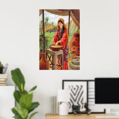 Poster Matthieu 13:33 Parabole Sur La Levure (Bureau à domicile)