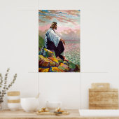 Poster Matthieu 14:22-23 Jésus prie par Lui-même (Cuisine)