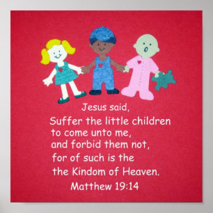 Poster Matthieu 19:14