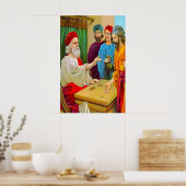 Poster Matthieu 25:14-30 Parabole des talents (Cuisine)