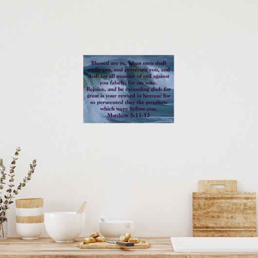 Poster Matthieu 25:45 (Cuisine)