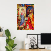 Poster Matthieu 2:1-12 Hommes Sages Voyage vers Jésus (Bureau à domicile)