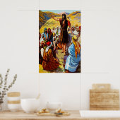 Poster Matthieu 3:7 12 Jean prêche au peuple (Cuisine)