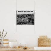 Poster Matthieu 4:19 Version simplifiée Cowboy (Cuisine)