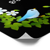 Poster Matthieu 5:11-12 Bénis êtes-vous Béatitudes Bible (Coin)