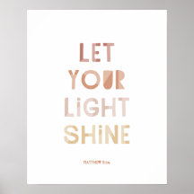 Matthieu 5:16 Laissez Votre Lumière Briller