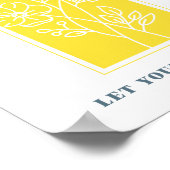 Poster Matthieu 5:16 Que Votre Lumière Brille Art Chrétie (Coin)